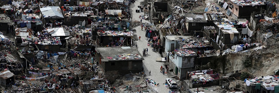 Passage de Matthew le 4 octobre. Dégâts aux Cayes (Reuters/Andres Maritnez Casares)