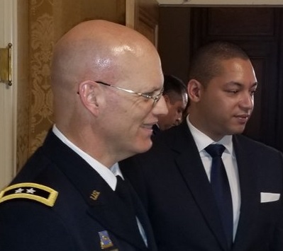 A Washington en juin 2018 Général Taylor, prochain directeur avec le Général Taylor directeur du Collège Inter-Américain de Défense.
