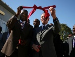 Inauguration des Abris provisoires devant abriter le parlement