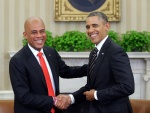Martelly et Obama