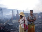 Marché: incendie