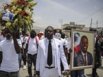 Hommage des gangs au défunt président Jovenel Moise