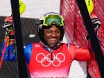 Richardson Viano, représentant d'Haiti aux jeux d'hiver de Beiging