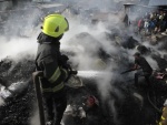 Incendie au marché de Pétion-Ville